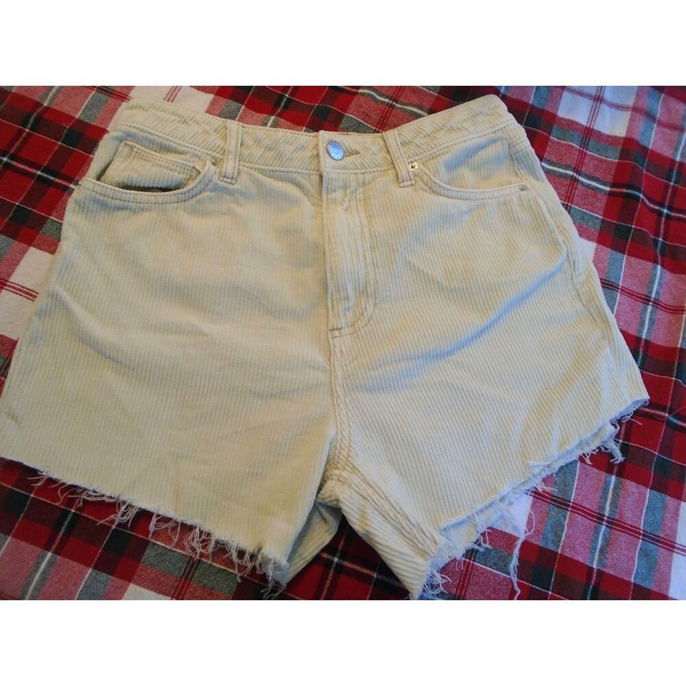 BDG Corduroy Shorts High Waisted cut off size 27